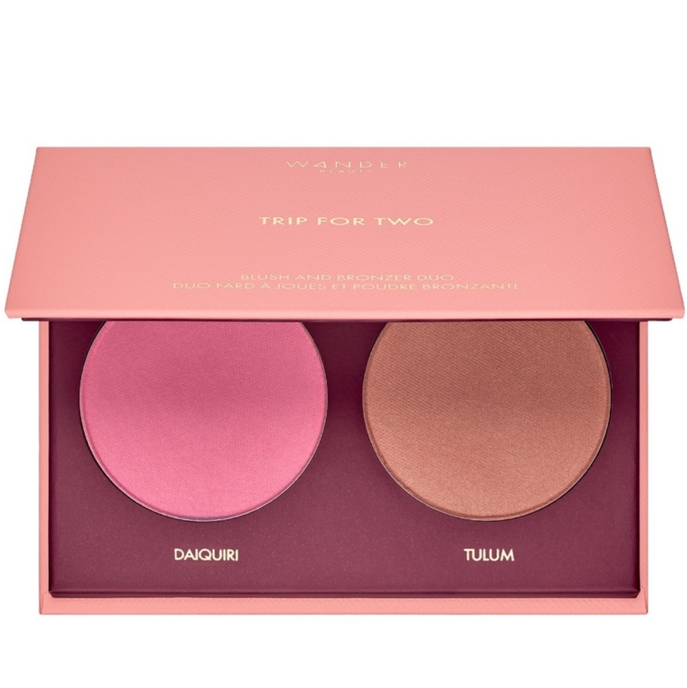 NIB SEALED Wander Trip for Two Blush/Bronzer Duo